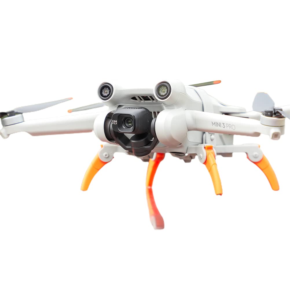 Mini 3 Pro, gambe di atterraggio compatibili con Mini 3 Pro, drone pieghevole, prolunga dell'altezza, piedini di atterraggio