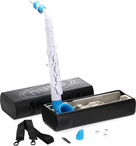 NUVO jSax 2.0, weiß-blau, Standard Set