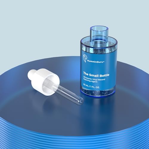 HumminGuru Anti-Static Vinyl Record Cleaning Agent, Highly Improve Ultrasonic Cleaning Effectiveness And Drying Time, Professional And Safe Vinyl Record Cleaning Solution Without Alcohol – vue 4