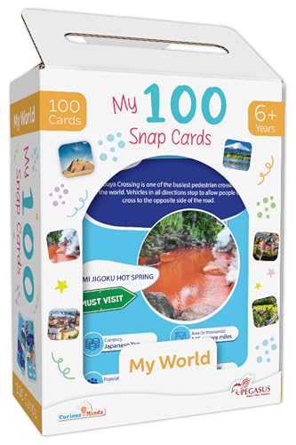 Image of popcorn Games & Puzzles My World Flash Cards for Kids Babies | 100 Pack | Fun & Easy Way for Preschooler Learning About Different Nations, Flags and Landmarks
