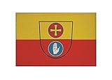 U24 Aufnäher Schwäbisch Hall Fahne Flagge Aufbügler Patch 9 x 6 cm