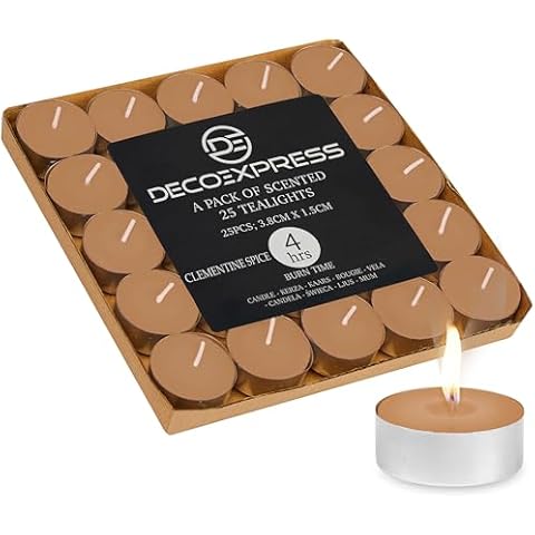 DECO EXPRESS Tealight Candles Multipack Options Cover
