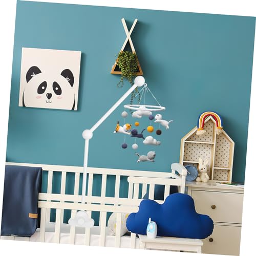 Mobile de berceau avec support : la solution pour apaiser les pleurs de bébé dans son lit
