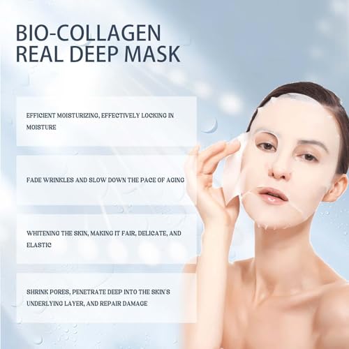 Biodance Collagen Mask,Collagen Face Masks Bio-collagen Deep Hydrating Mask,Bio Collagen Real Deep Face Mask For Improving Firming,Moistur,Elasticity,Wrinkle(4Pcs) - Image 7