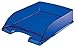 Produktbild Leitz Briefkorb Standard A4, 5er Pack, Transparente Briefablage in Premium-Qualität, Stapelbare Ablagefächer als Schreibtisch-Organizer, Kombinierbar mit Plus-Serie, Blau, 52260039