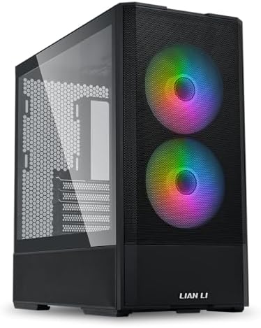 Lian Li Lancool 207 Black Cabinet with 4 Fans