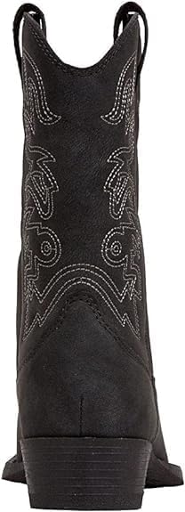 Miniatura 3 de Deer Stags Ranch - Botas estilo vaquero unisex para niños pequeños y grandes