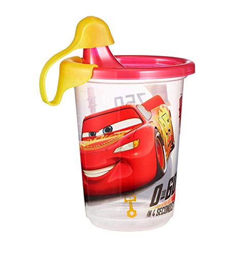 The First Years Plastic Disney Take & Toss Sippy, 10 Ounce, 3 Pack Cars