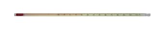 Thermco ACC715SSC Spirit Filled Thermometer for Block Heaters and Water Bath, 24 to 57C Range, 0.5C Division, 35mm Immersion, 175mm Length, Safety Coated