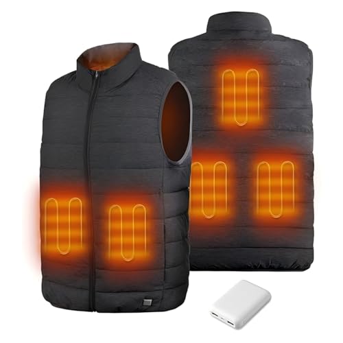 Kids Heated Vest with Battery Pack, Boys Girls Lightweight Electric Heated Vest