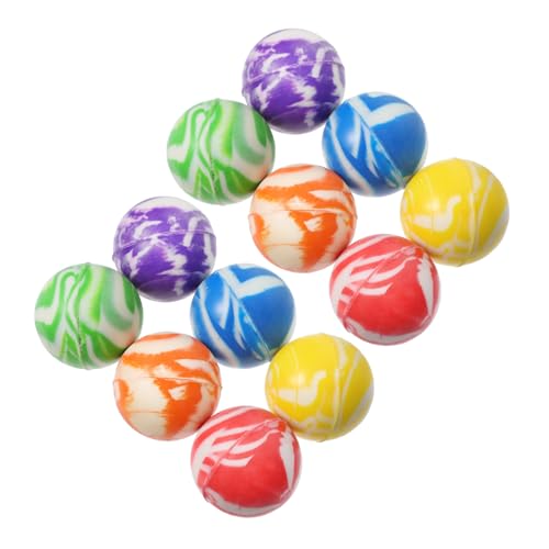 Balles rebondissantes en caoutchouc ORFOFE x50 multicolores