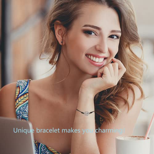 Truity Charm Bracelets Set,Good Luck Vibes Bracelet And Charm Card Friendship Bracelet For Women(4Pcs) #TOP1