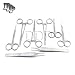 DDP 8 PC Scissors Forceps HEMOSTATS Needle Holders