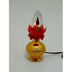 tu casa Electric Diya | Electric Kalash Diya Lights | Pooja Items | Electric Diva for Home Decoration | Electric Diya…