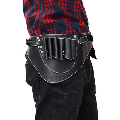 bolsa de cintura de cabeleireiro noir bolsa de cintura de barbeiro saco de tesoura de cabelo bolsa d