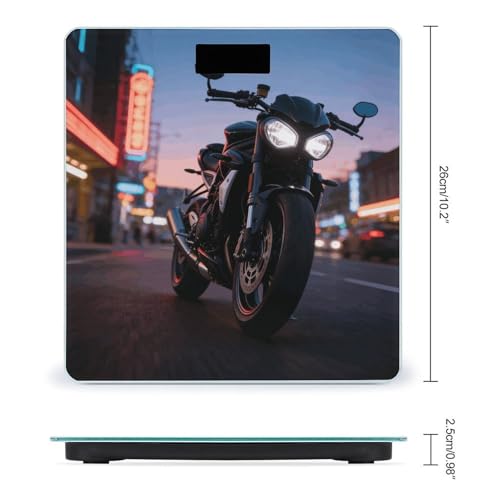 Balanza Digital para Baño con Pantalla LCD Grande 180 kg miniatura 2