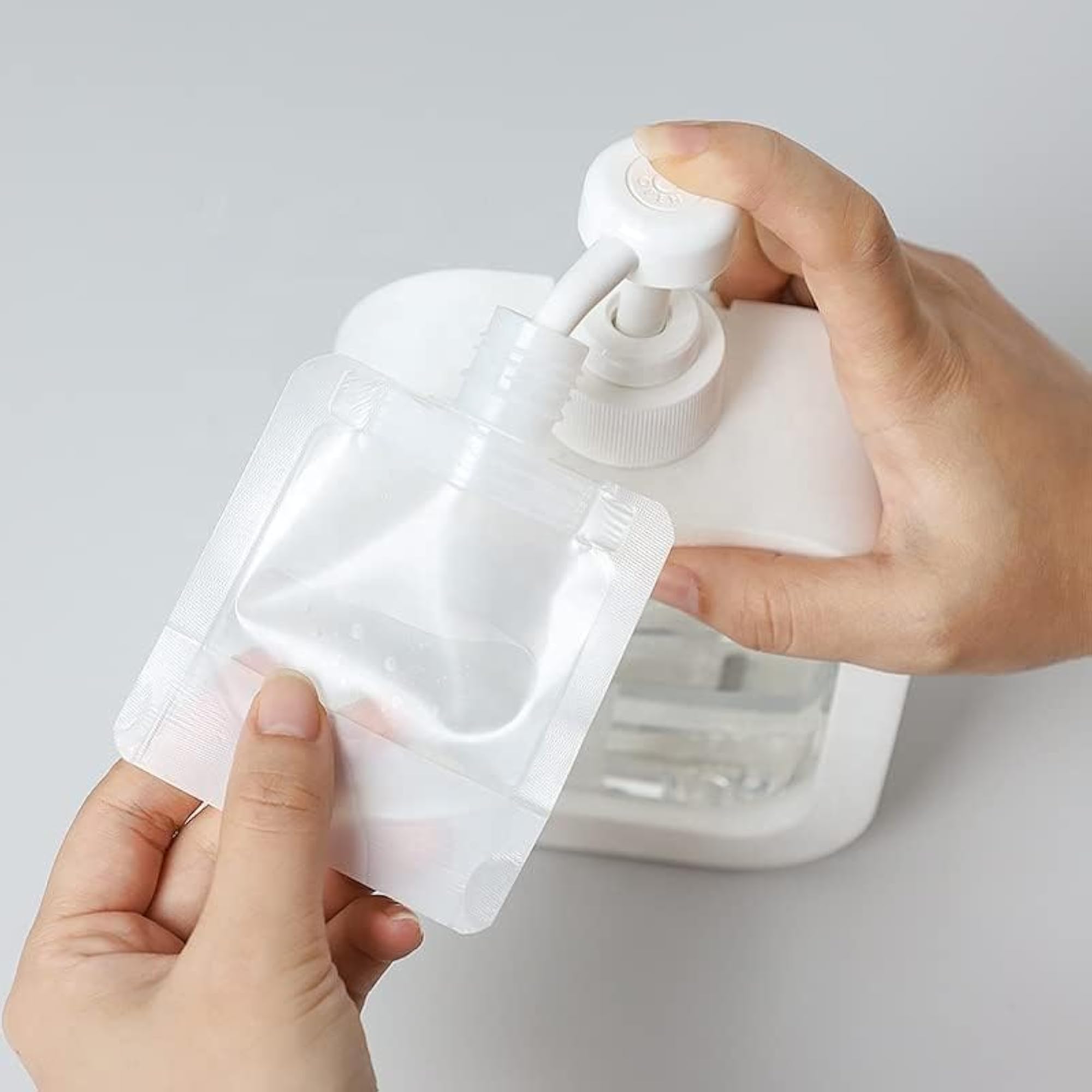 Travel Squeeze Pouches, Refillable Containers Pack of 3