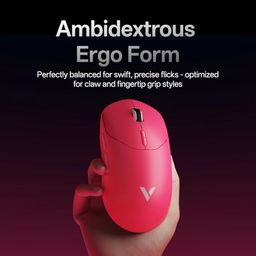 Image of Rapoo VT2 MAX Wireless Gaming Mouse, True 8K Wireless Polling Rate, 53g Lightweight, Up to 750 Hr Battery, Nordic nRF54L15 MCU, 120-Million Optical Switch, 10 Programmable Buttons, Macro Enabled