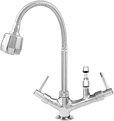 Torneira Bancada Cozinha Bica Gourmet Saída Filtro e Purificador