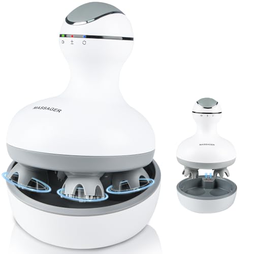 Loja Produto Massageador 17 Massageador Elétrico de Couro Cabeludo, Massageador Elétrico com ...