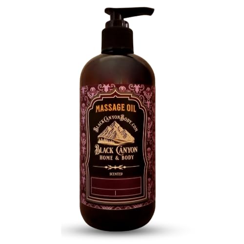 Black Canyon Chocolate Truffle Scented Massage Oil, 12 Oz