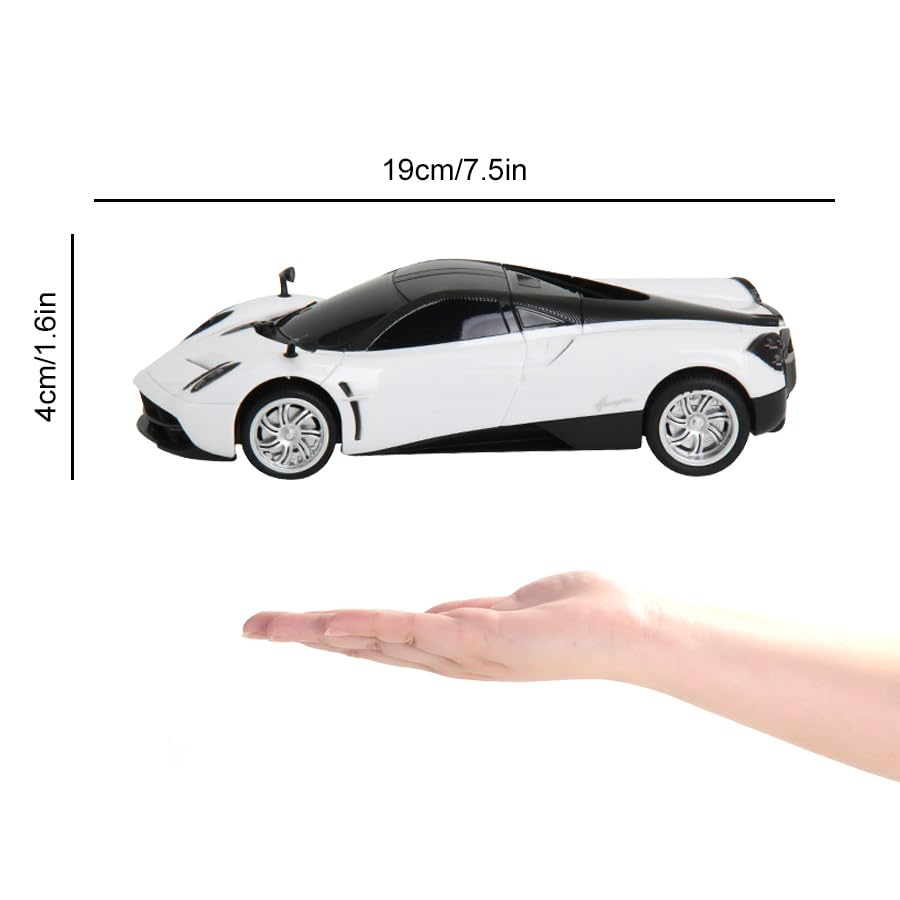ホワイト/ブラック RCカー リモコン付き激安 Amazon.co.jp: Vinie リモコンカー 男の子用 ラジコンカー Pagani