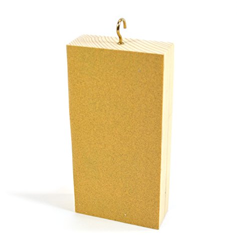 Image of Wooden Friction Block Set - Wood, Sandpaper and Felt Surfaces - Measure 6 x 3 x 1.25 inch Each -Made in the USA