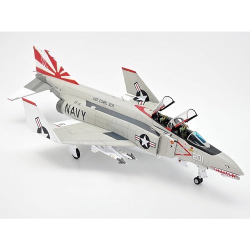 Tamiya 61121-000 Vehicle 61121 1:48 F-4B Phantom II Mcdonnell Douglas Faithful Replica, Model Building, Plastic Kit, Crafts, Hobby, Model Kit, Assembly, Unpainted - Image 5