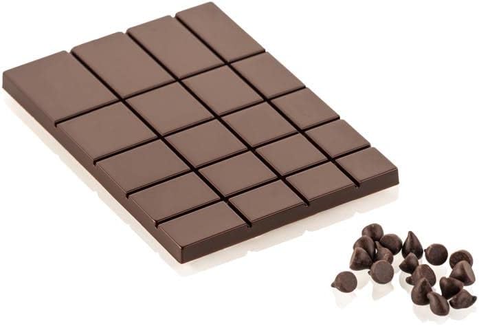 SilikomartDegusta01 T Tritan Chocolate Mould 95 x 65 mm H 5 mm
