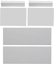 ECSiNG 2 Sets (6 Pieces) Door Memory Card Replacement Door Slot Protective Shell Cover Kit Repair Parts 3 in 1 Compatible with Wii Console, White