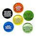 Lifeforce Glass Scripture Glass Stones, Six of Your Favorite Inspiring Bible Verses on Translucent and Opaque Rocks Set IV