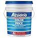 Cubeta De Pintura Vinilica Acrilica Acuario Color Price Para Casas Interiores y Exteriores Techados 19 Litros (Blanco)