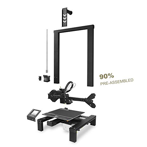 3D Printer, LONGER 220x220x250mm 90% Pre-Assembled LK4 FDM 3D Printer with 2.8\" Full-Color Touch Screen Resume Printing Filament Detector, 5PCS 0.4mm Nozzles - Thumbnail 2
