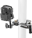 Brinno Time Lapse Camera for Construction TLC2020-C, FHD 1080P, IP67 Waterproof Housing, 360-Degree Rotating Stainless Steel Clamp, Long Battery Life, Incl. Tripod Arm, AA Batteries, microSD Card