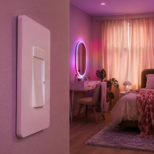 LIFX Smart Dimmer Switch - Wi-Fi 2.4GHz Matter Certified, 3-Way - 4-Button by LIFX - Used condition - Image 8