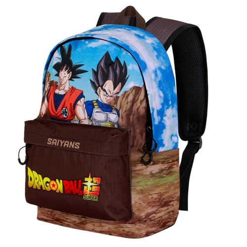 KARACTERMANIA Dragon Ball Rivals-Sac à dos HS FAN 3.0, Bleu 31 x 41 cm, Capacité 22 L