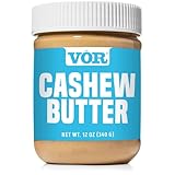 Vör Cashew Butter (12oz) | Single Ingredient | Vegan, Paleo and Keto-Friendly, Gluten-Free