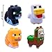 Minecraft Mega SquishMe Series 2 – Chicken – 6″ Scented Slow‑Rise Squishy Toy