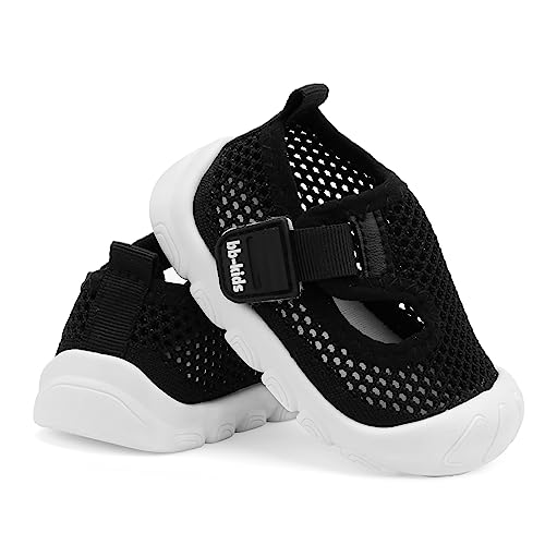 Baby Walking Shoes Toddler Girl Boy Soft Sole Breathable Mesh Slip on Summer Wide Shoes Infant Flexible Lightweight Non-Slip Safer Causal Tennis Shoes Toddler First Walkers Shoes Rubber Soles Outdoor