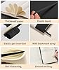 Premium Hardcover Executive Notebook and Pen Set - A5 Journal Notebook 192 Line Pages, 2 Smooth-Writing Ballpoint Pens, Arrow Sticky Notes - For Office School Supplies Letter A Floral Design DeepBlue #2
