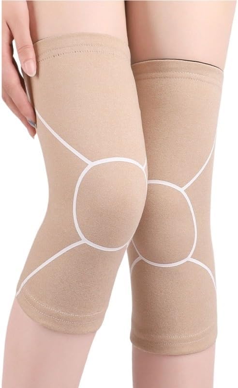 Exercise, Protection Thin Cold-Proof Knee Pads Leggings Non-Slip Protective Gear Fitness Patella Knee Protection for Fitness, Cycling, Running, Playing Football