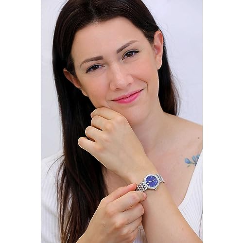 Bulova Orologio Al Quarzo Donna Classic Lady Diamond Casual Cod. 96R240 - 4