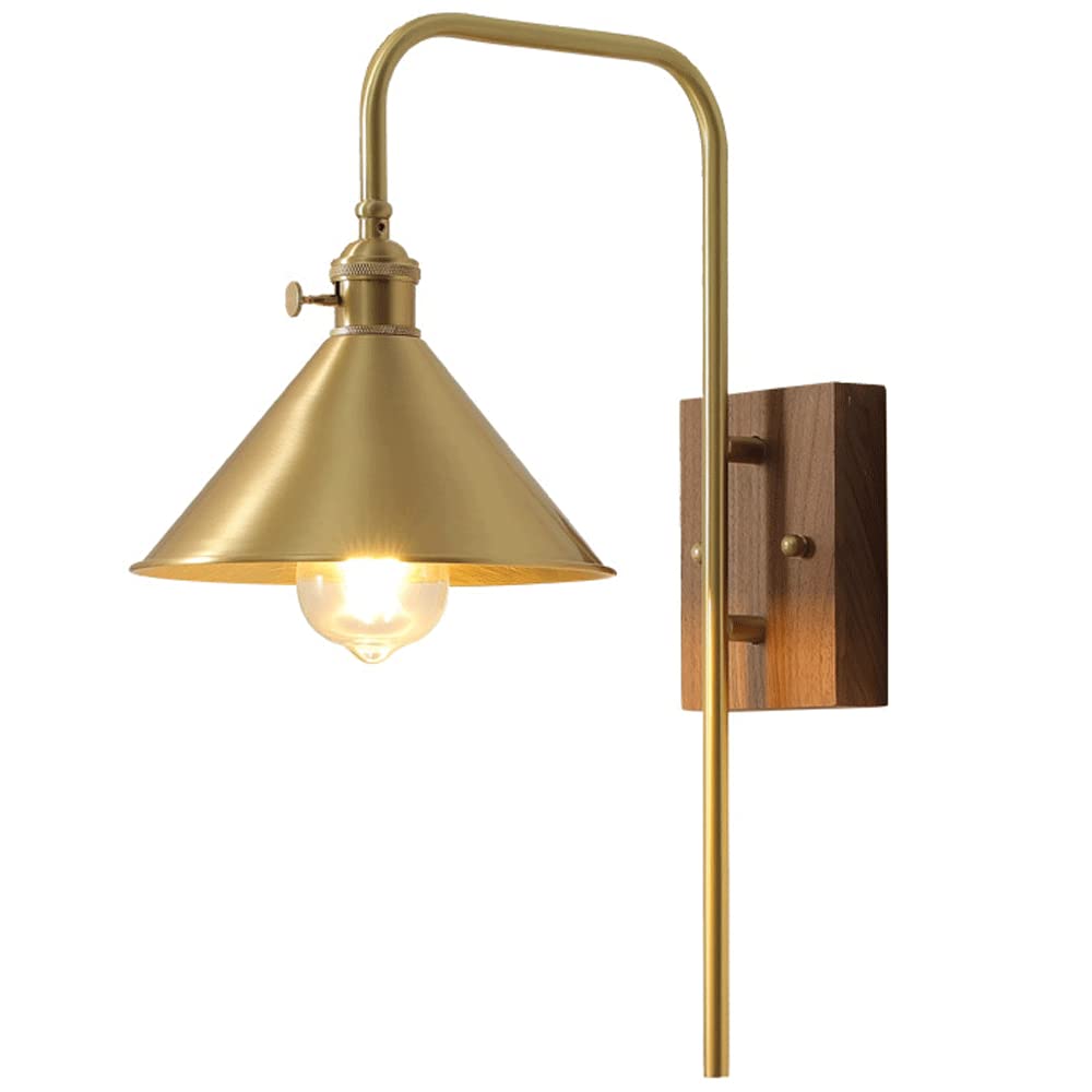 Lampe de couloir rétro laiton et éclairage salle à manger chaleureux