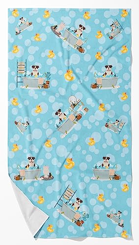 Caroline's Treasures WDK5607BTLG Brindle English Bulldog Bath Towel Large