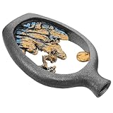 Vase en résine robuste : conçu comme un vase à fleurs en résine, sa construction solide garantit une utilisation et permet de réaliser facilement des compositions diy, pour une esthétique minimaliste ou bohème. vase montagne en résine, vase chinois moderne