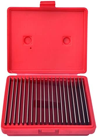HFS (Tm) 20 Pairs (40pcs) 1/32" X6" Steel Parallel SET .0002" Hardened Precision Machinist Tools in Case
