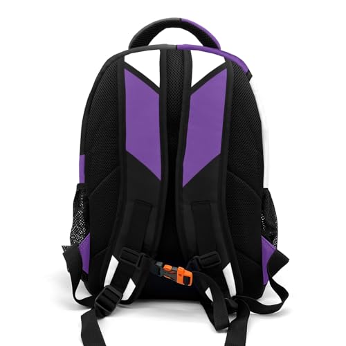 Personalized Volleyball Sport Purple Backpack Casual Bag Daypack Schoolbag Laptop Bag for Student Family Party Gift2