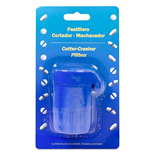 Pastillero cortador machacador 3 en 1