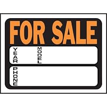 Hy-Ko Plastic Signs, 12 x 8.5, Durable Long-Lasting Contrasting Posted Signs for Outdoor Use for Businesses, Property, Clear & Easy to Read Informational Display