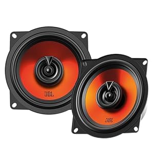 JBL Stage1 GEN2 52F Koaxial Lautsprecher Auto 130mm (5,25 Zoll): von Harman Kardon Car HiFi mit 40W RMS und 320W Max Einbaulautsprecher Auto Boxen – Paarweise